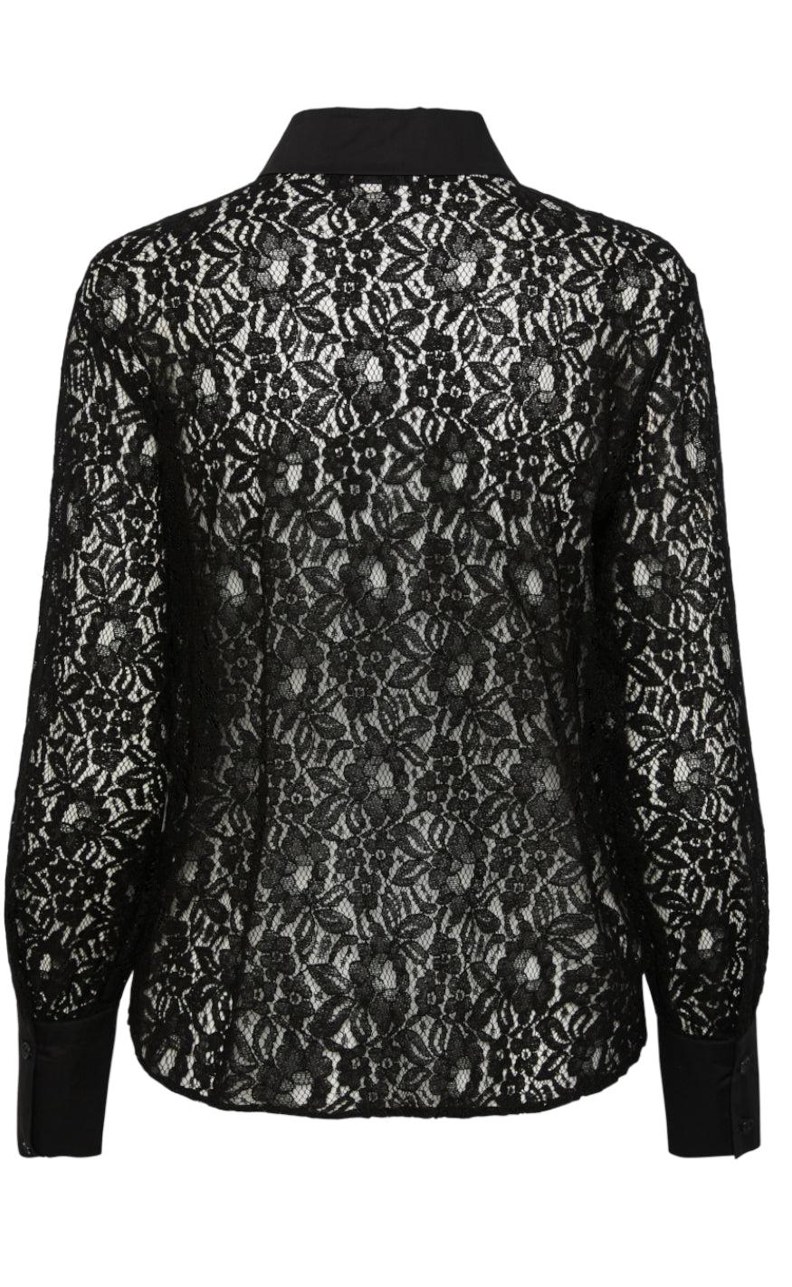 PIECES Skjorte - Mira - Black