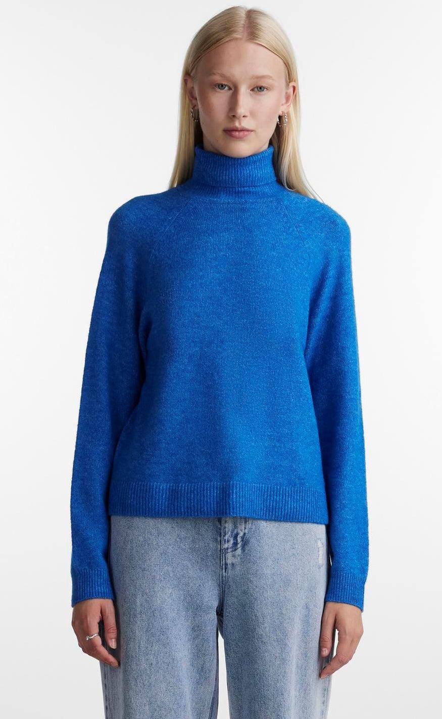 PIECES Strik - Juliana - French Blue