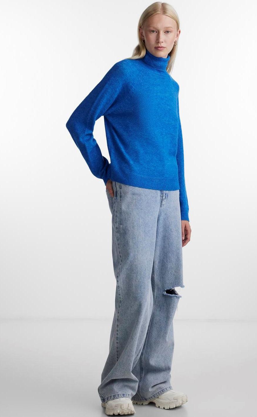 PIECES Strik - Juliana - French Blue