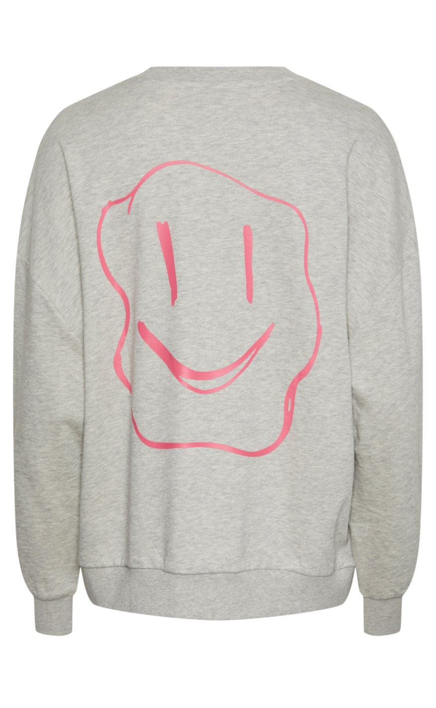 PIECES Sweater - Dyllo - Light Grey Melange