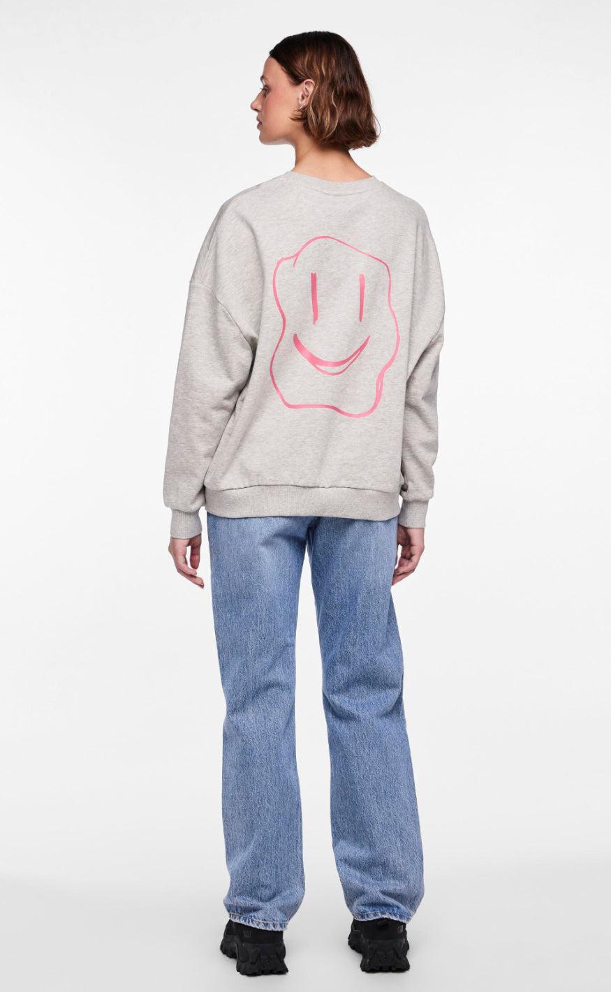 PIECES Sweater - Dyllo - Light Grey Melange