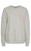 PIECES Sweater - Dyllo - Light Grey Melange