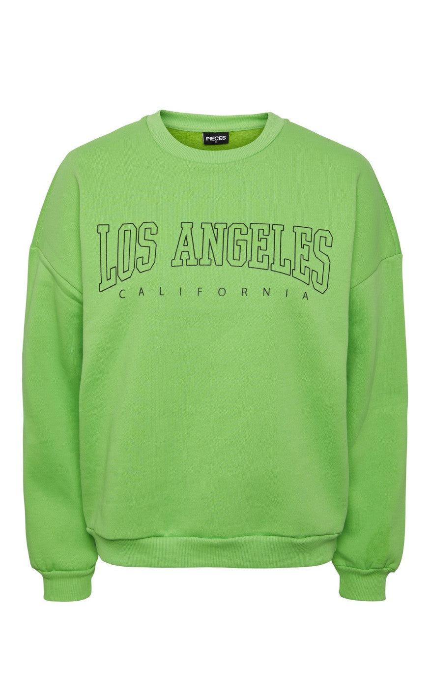 PIECES Sweater - Oline - Green Flash