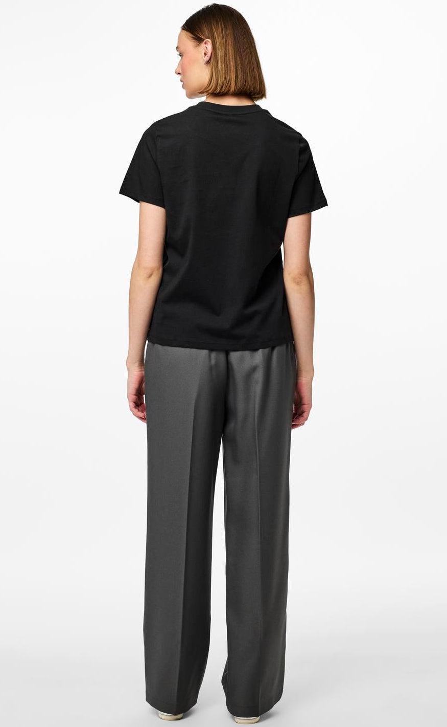 PIECES T-Shirt - Ria - Black