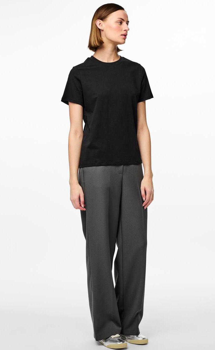 PIECES T-Shirt - Ria - Black