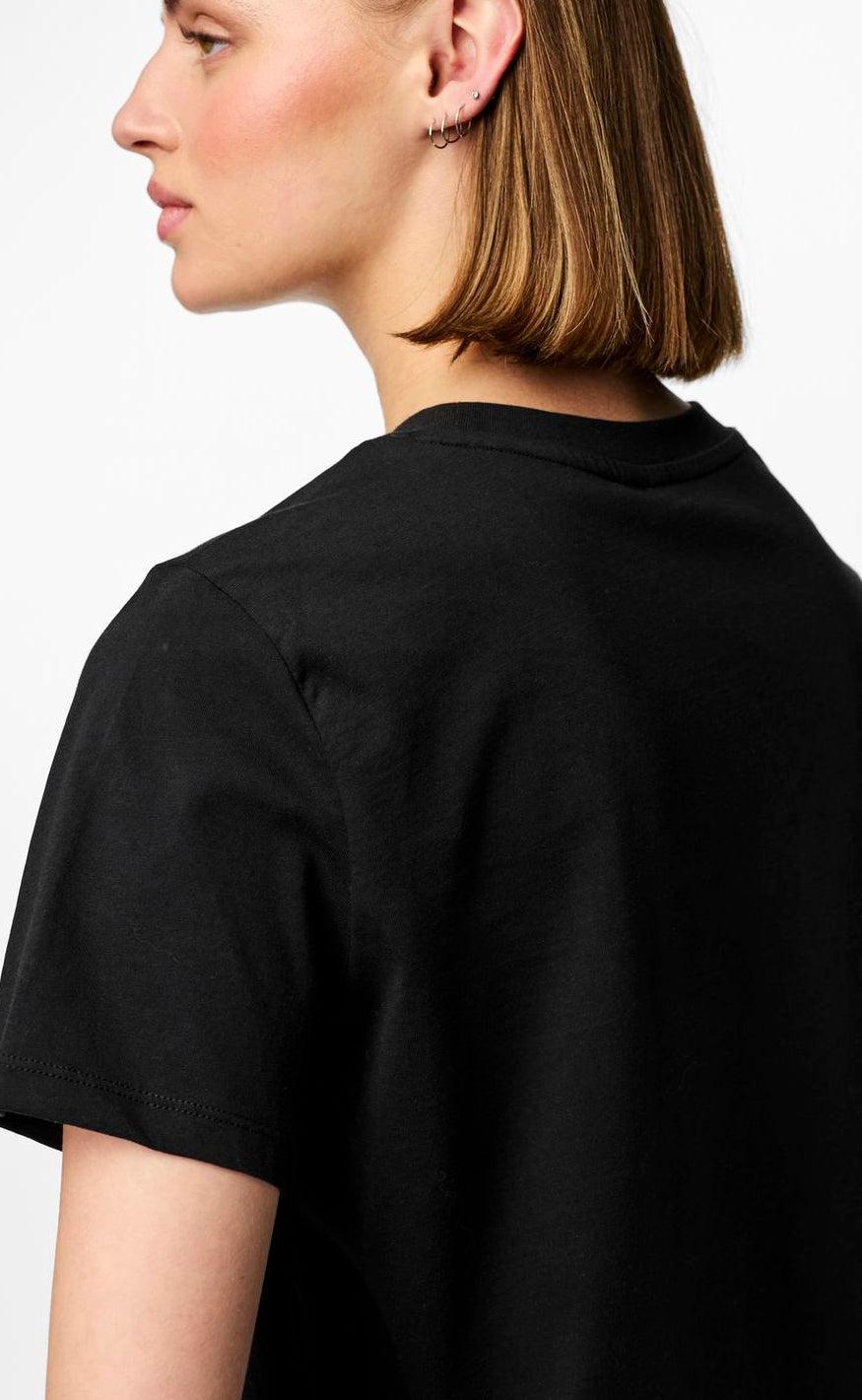 PIECES T-Shirt - Ria - Black