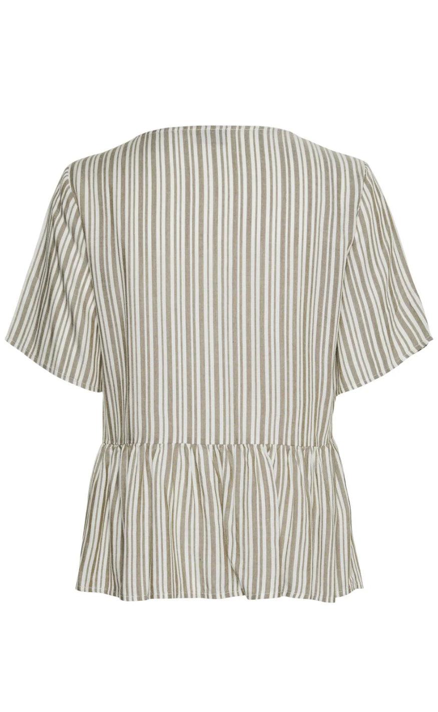 PIECES Top - Alvina - Laurel Oak