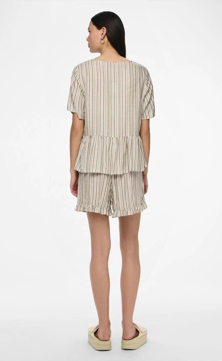 PIECES Top - Alvina - Laurel Oak