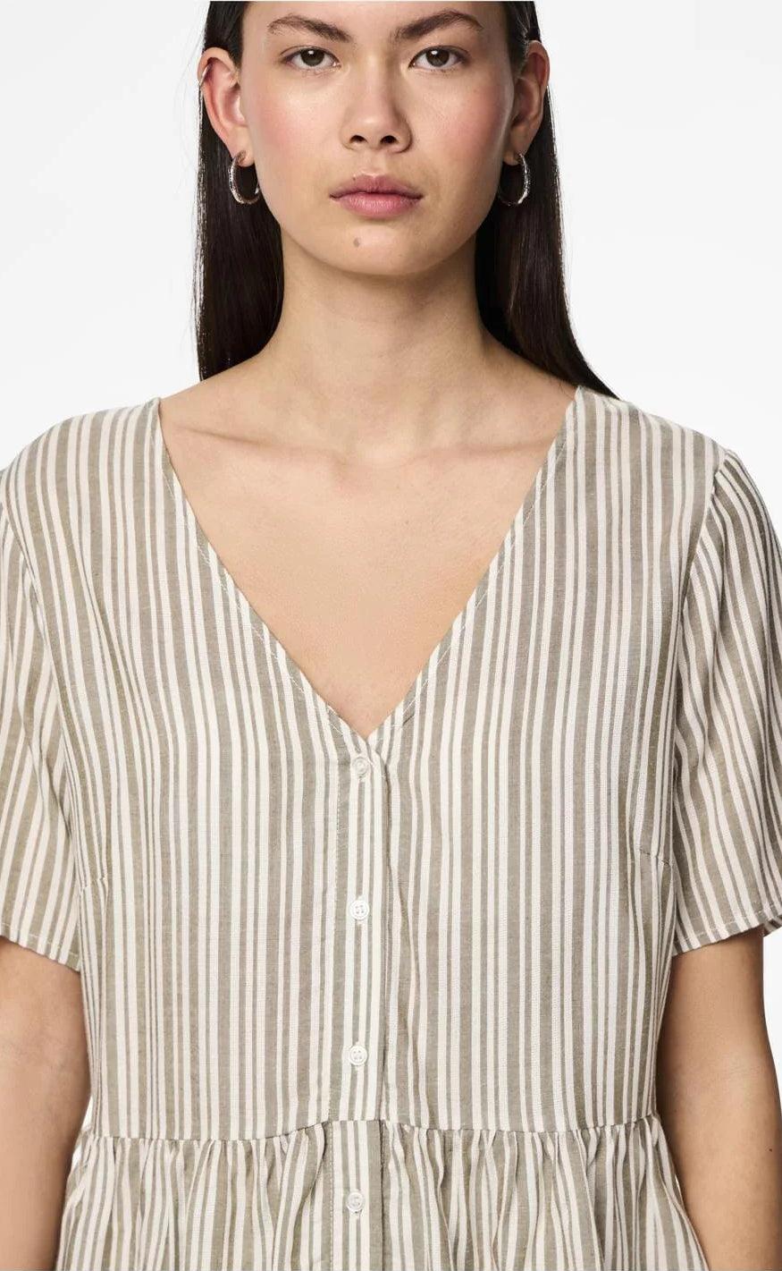 PIECES Top - Alvina - Laurel Oak