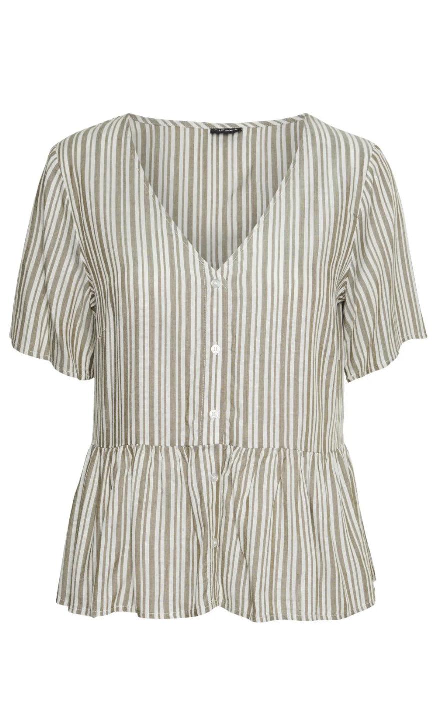 PIECES Top - Alvina - Laurel Oak