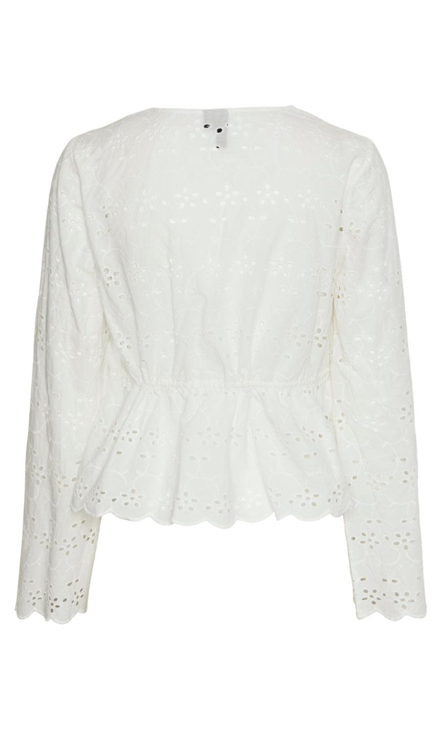 PIECES Top - Armorine - Cloud Dancer