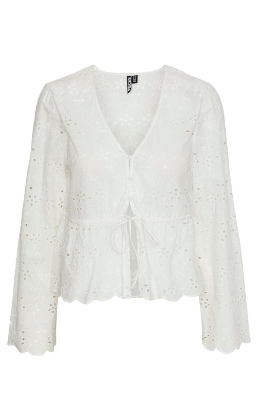 PIECES Top - Armorine - Cloud Dancer