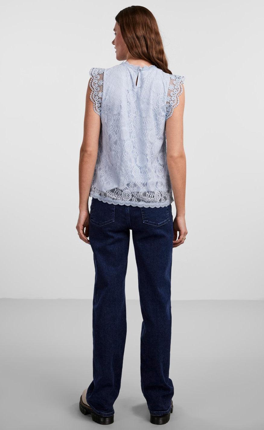 PIECES Top - Olline - Kentucky Blue