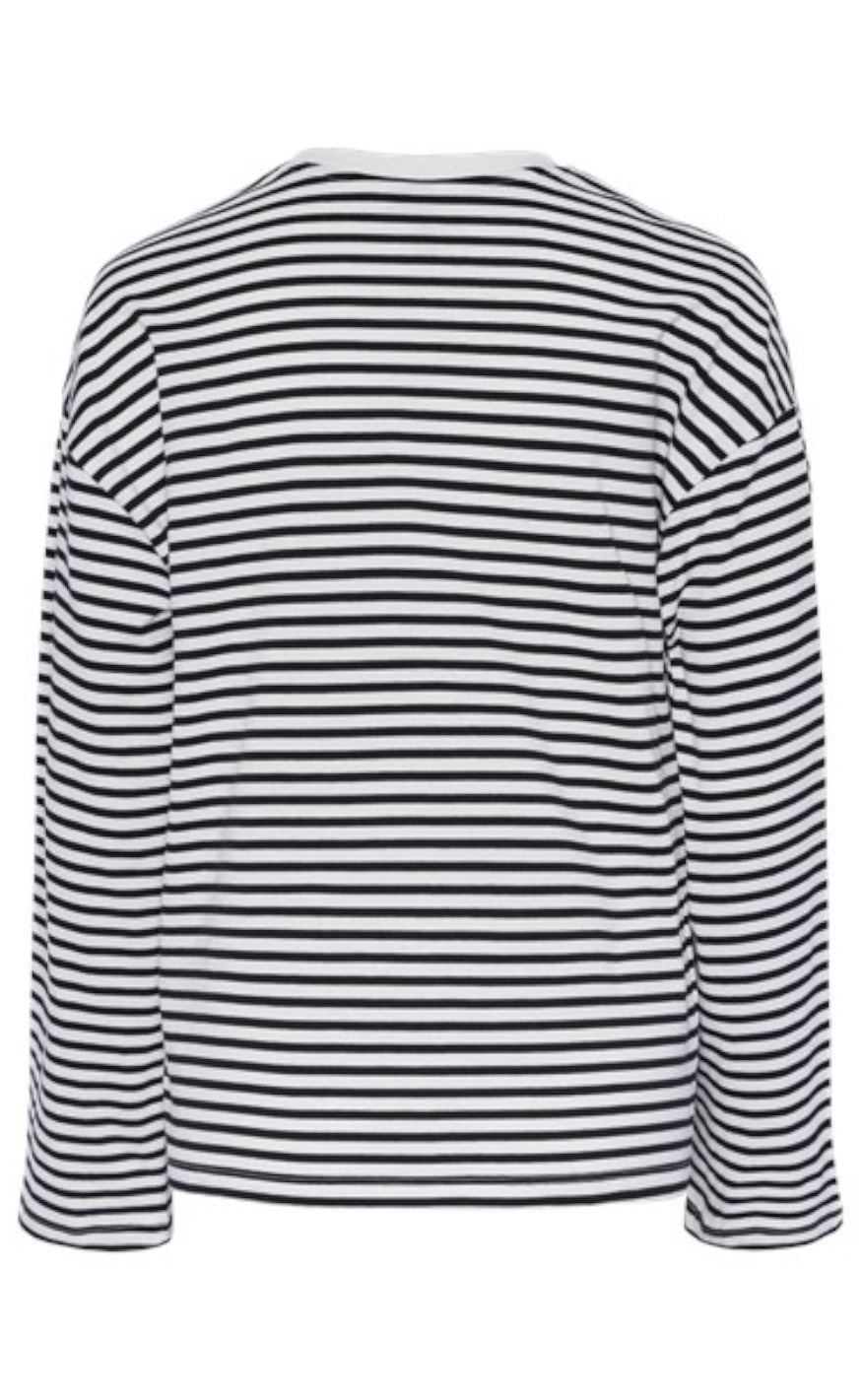 PIECES Top - Sadie - Black