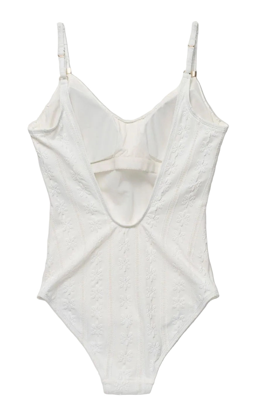 Panos Emporio Badedragt - Daisy MIlos - White
