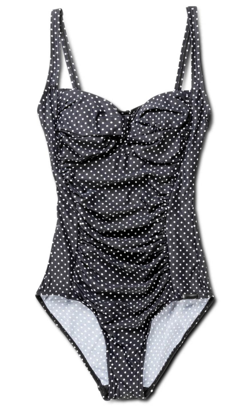 Panos Emporio Badedragt - Potenza - Black White-Dots