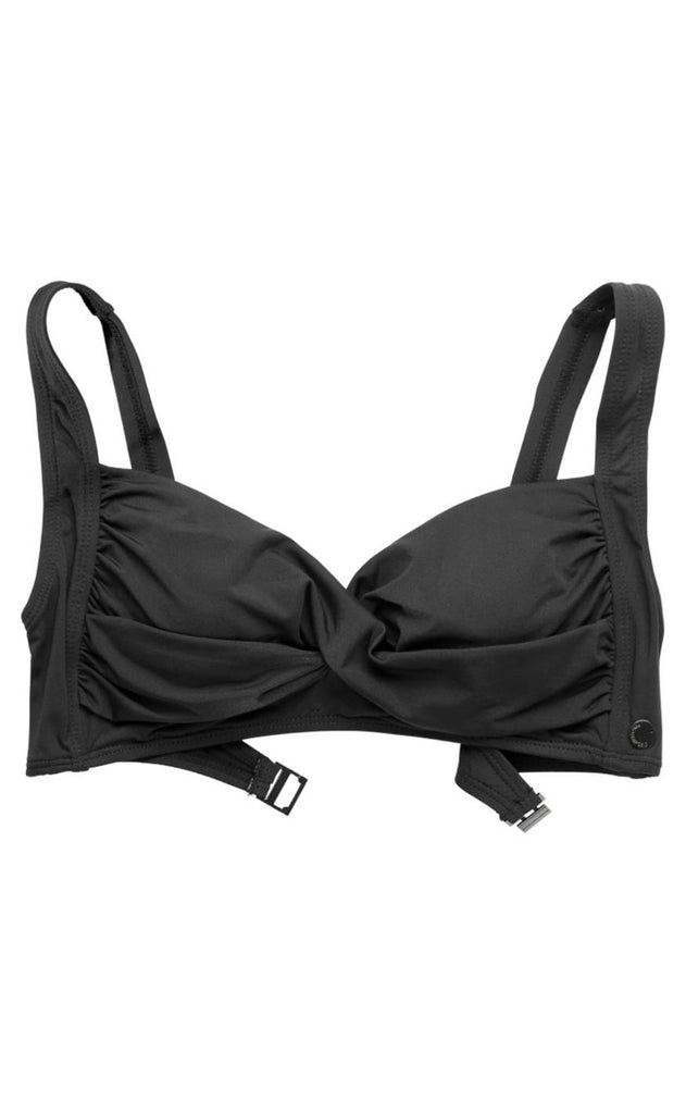 Panos Emporio Bikini Overdel/Top - Medea Solid - Black
