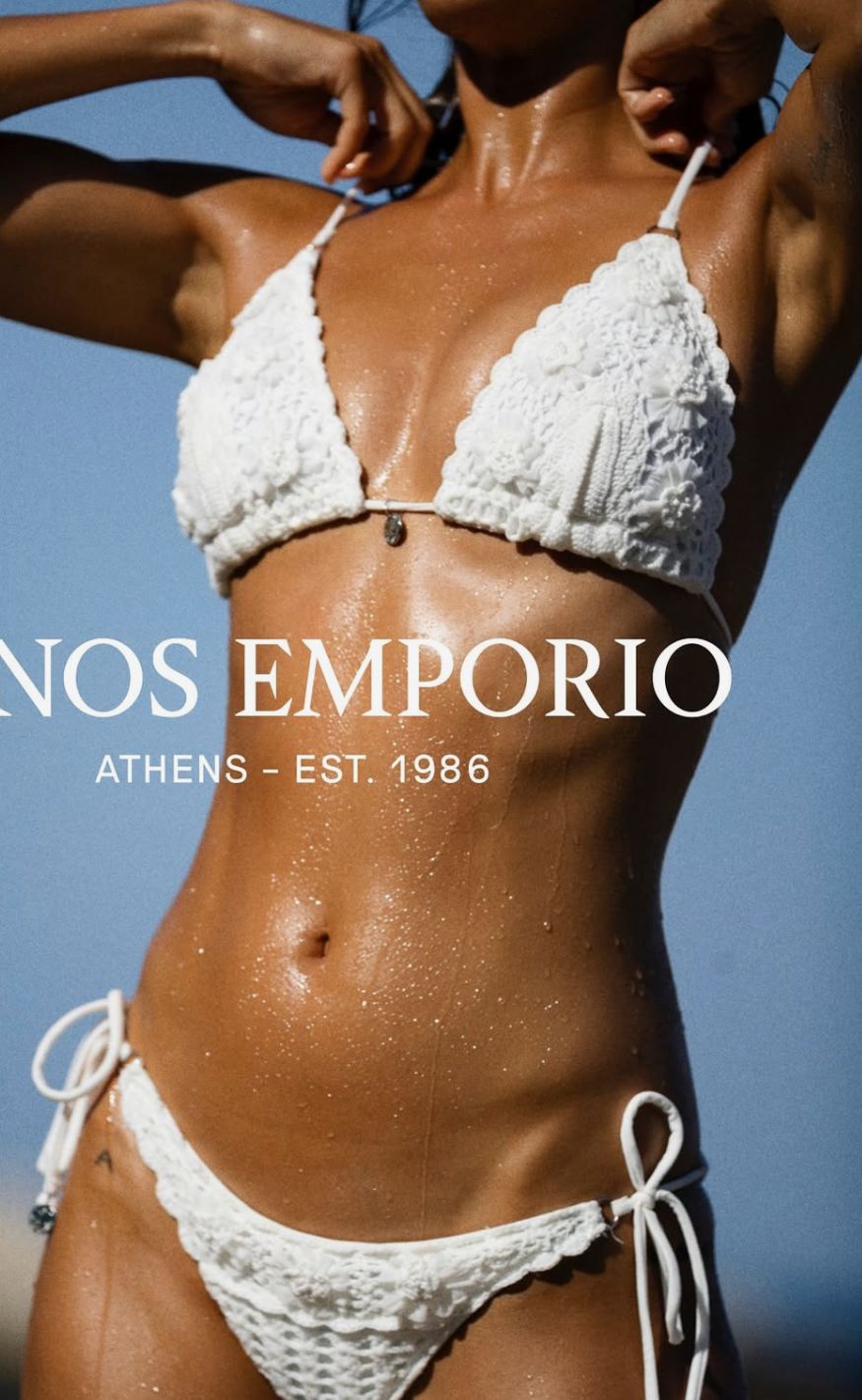 Panos Emporio Bikini Underdel - Daisy - White