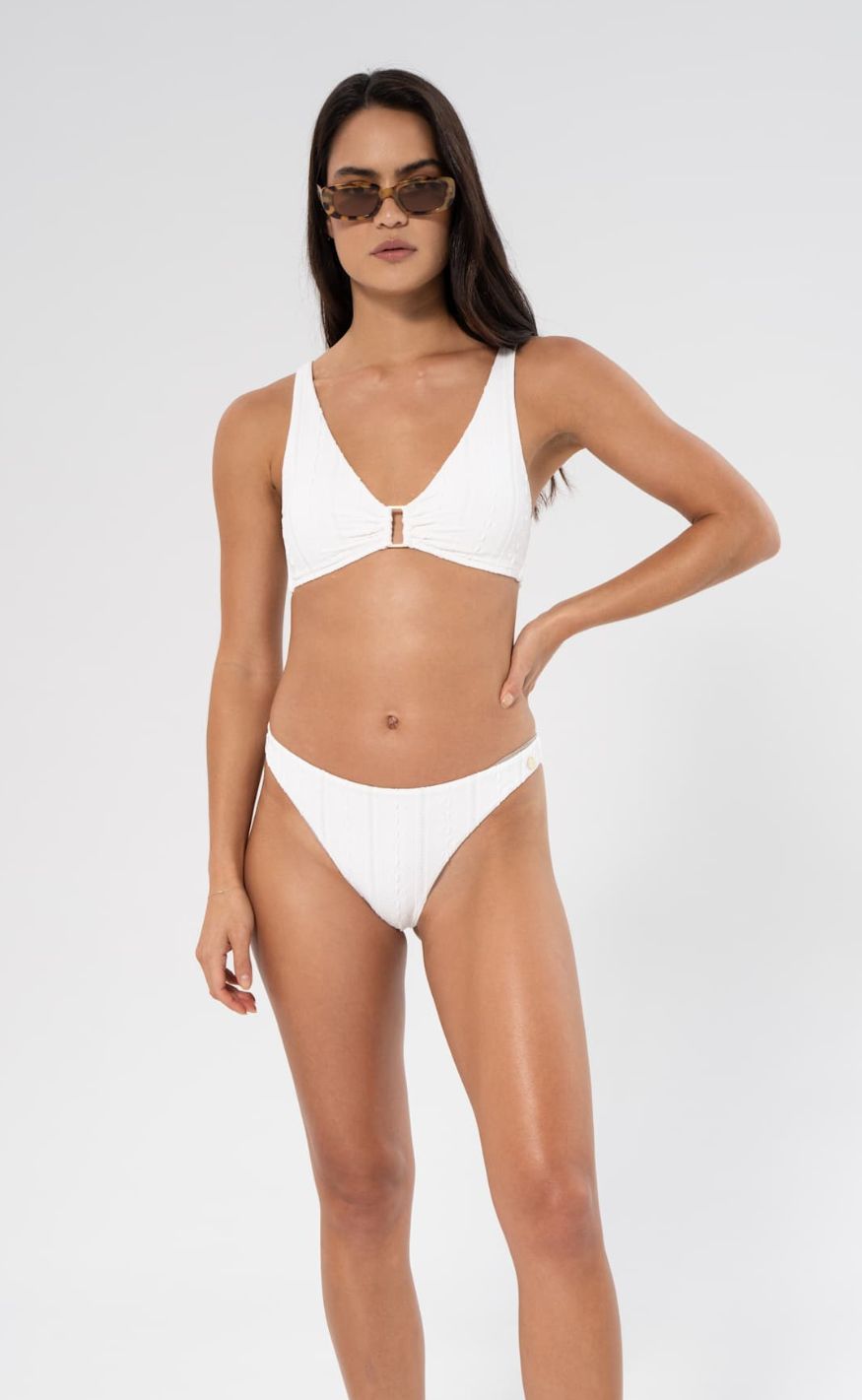 Panos Emporio Bikini Overdel/Top - Daisy Maia - White