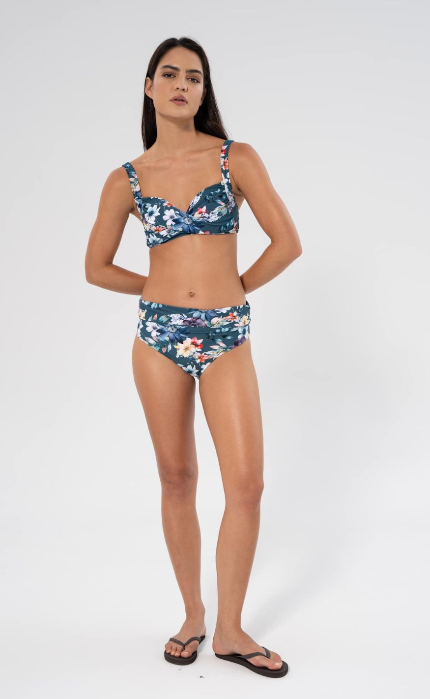 Panos Emporio Bikini Overdel/Top - Lydia - Fleur Lagoon