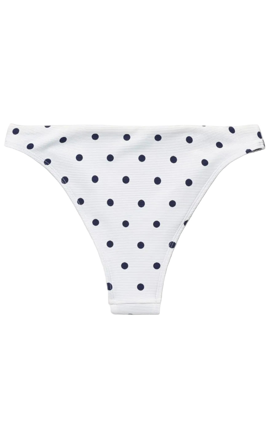 Panos Emporio Bikini Underdel - Nefeli Polka Dot - White/Navy