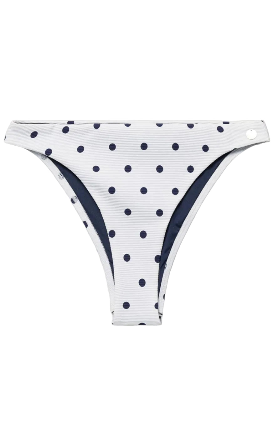 Panos Emporio Bikini Underdel - Nefeli Polka Dot - White/Navy
