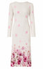 Say INA Copenhagen - Pernille Plisse Dress - Pink Flower Heaven