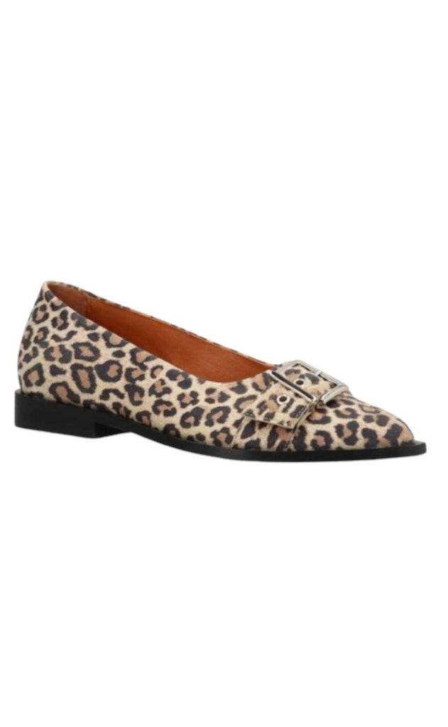 Phenumb Ballerina - Must S - Suede Leopard Brown