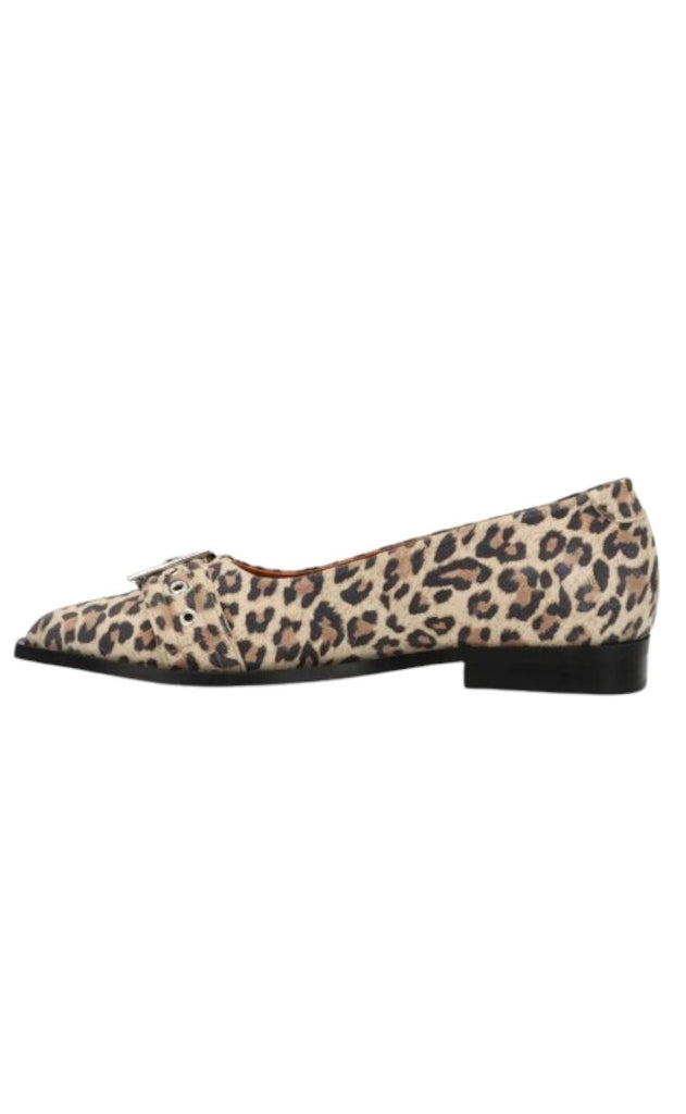 Phenumb Ballerina - Must S - Suede Leopard Brown