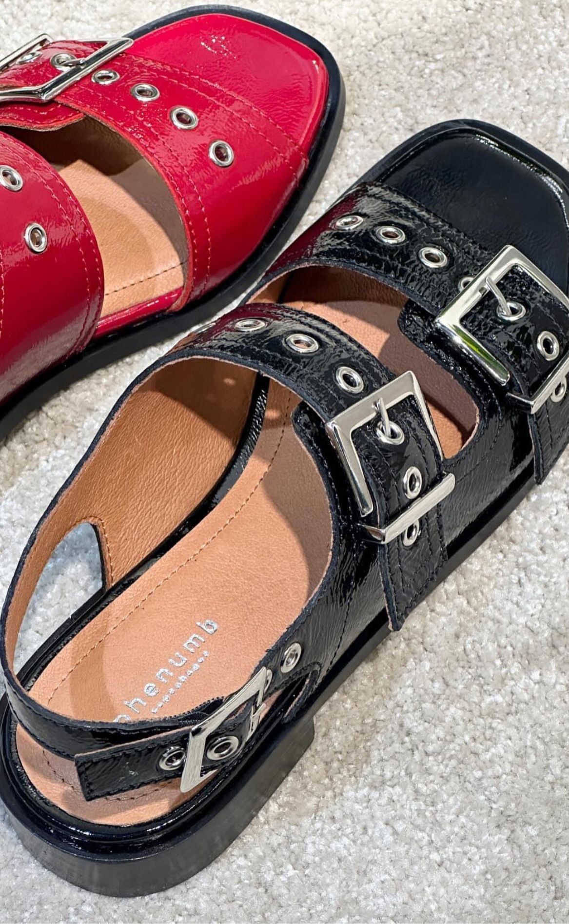 Phenumb Ballerina - Next - Leather Patent Black