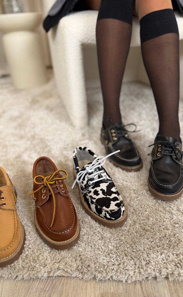 Phenumb Loafers - Rudder X Ha - Cow Black