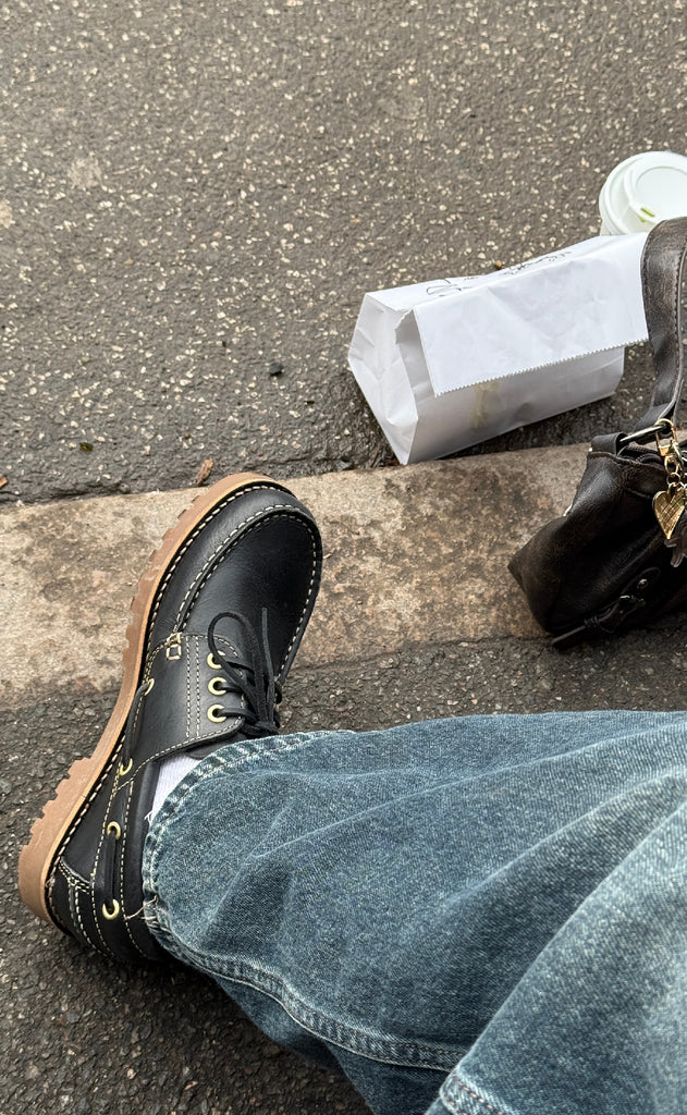 Phenumb Loafers - Rudder-X - Leather Black