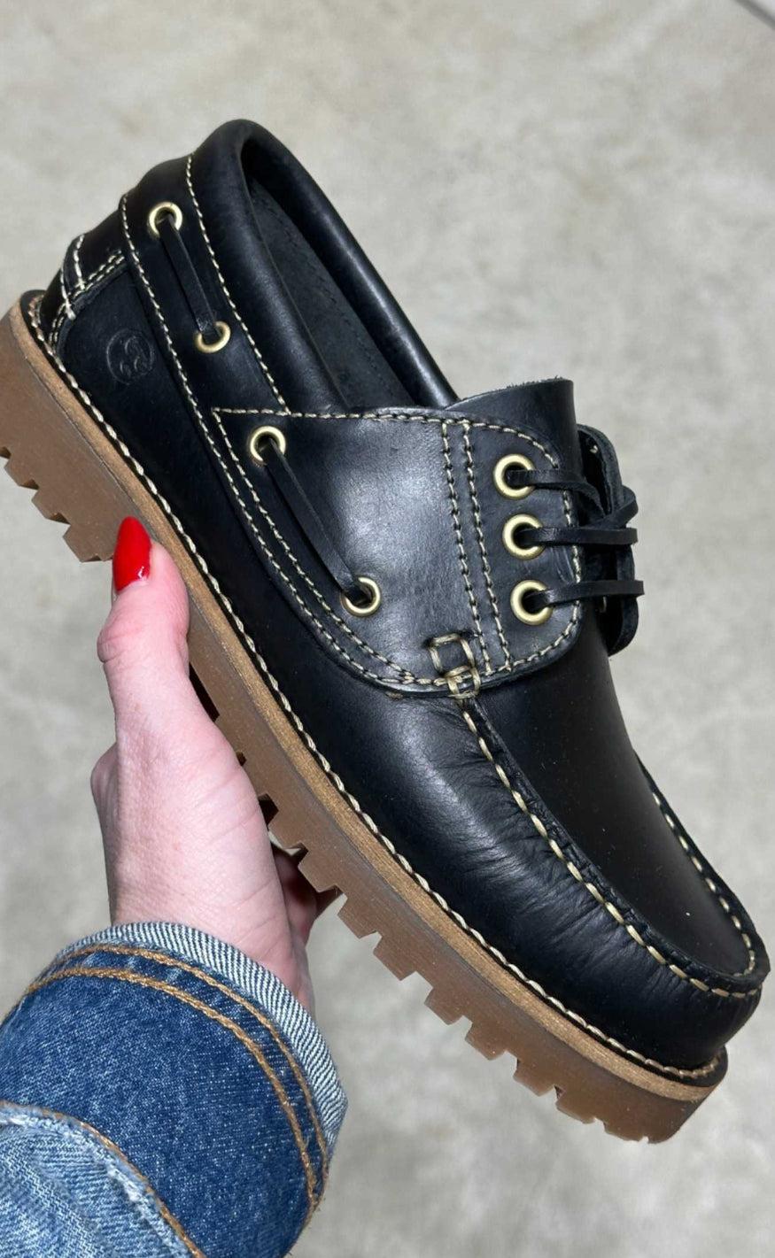 Phenumb Loafers - Rudder-X - Leather Black