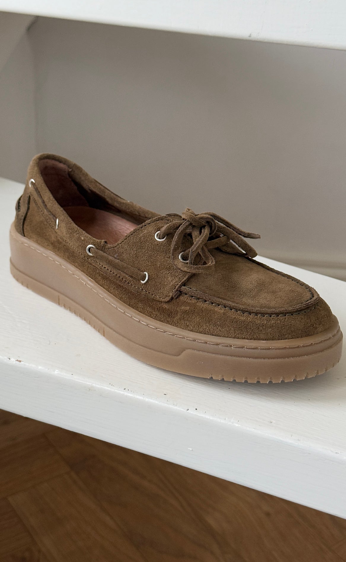 Phenumb Sko - Tide S - Suede Taupe