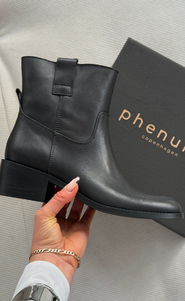 Phenumb Støvler - Martina Low - Leather Black