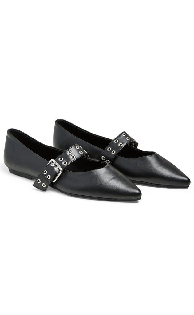 Pieces Ballerina - Saga Buckle - Black