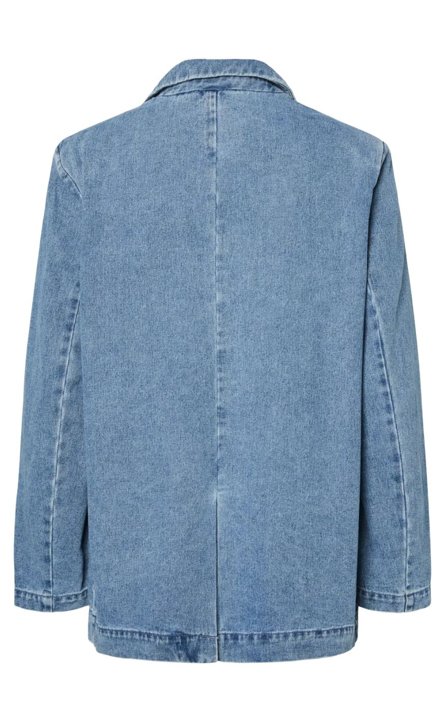 Pieces Blazer - Fulla - Light Blue Denim
