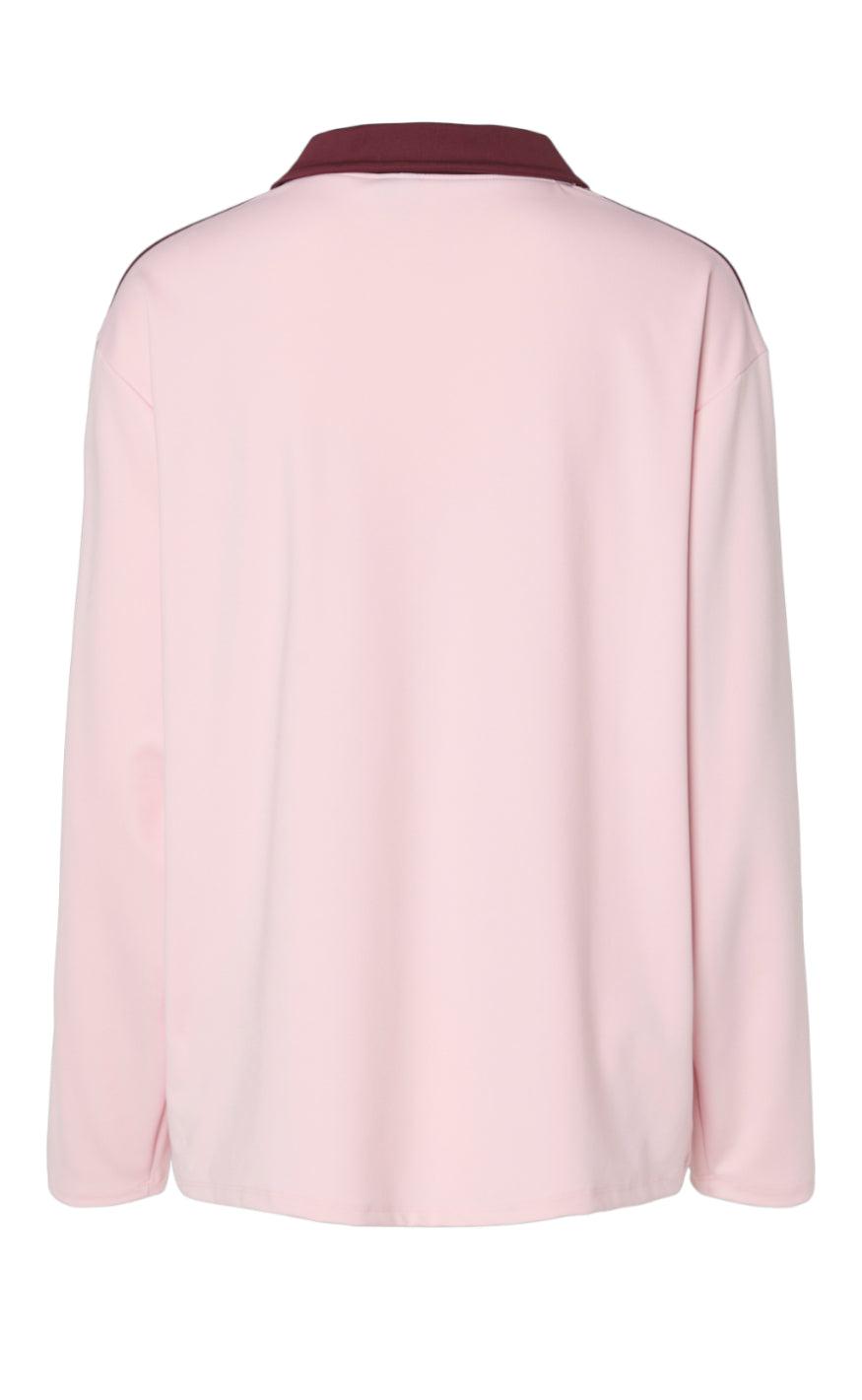 Pieces Bluse - Feng - Pink A Boo/Oklahoma City