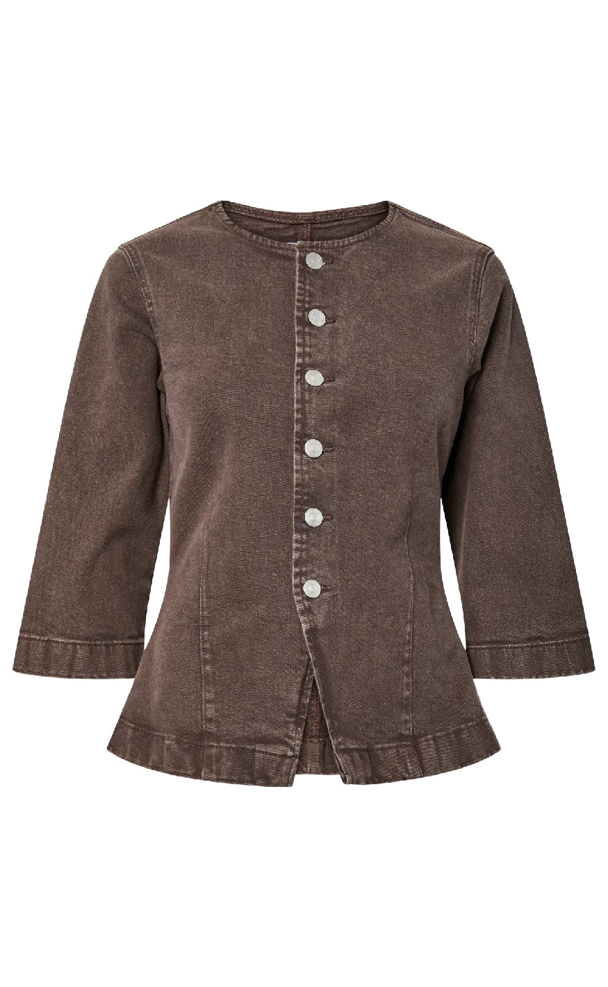 Pieces Bluse - Selma - Hot Fudge