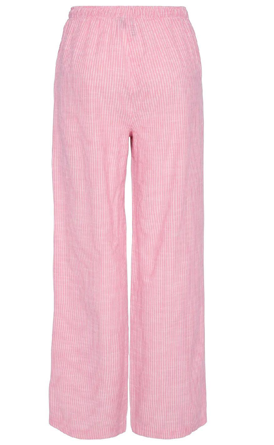 Pieces Bukser - Apia - Pink Lemonade/Bright White