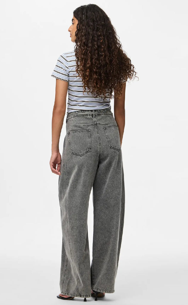 Pieces Bukser - Fenna - Grey Denim