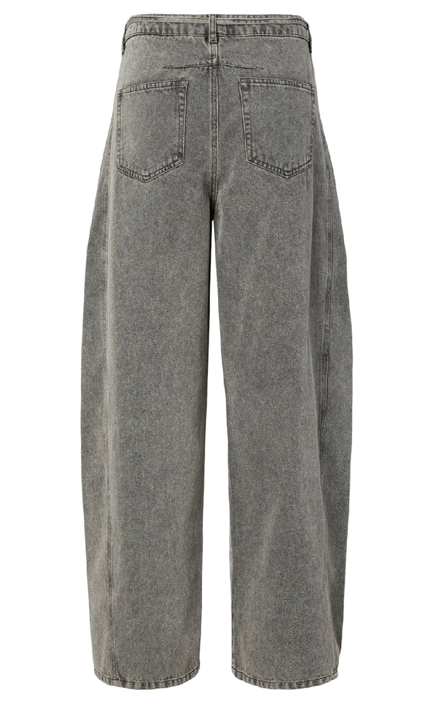 Pieces Bukser - Fenna - Grey Denim