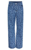 Pieces Bukser - Nova - Dark Blue Denim Leo