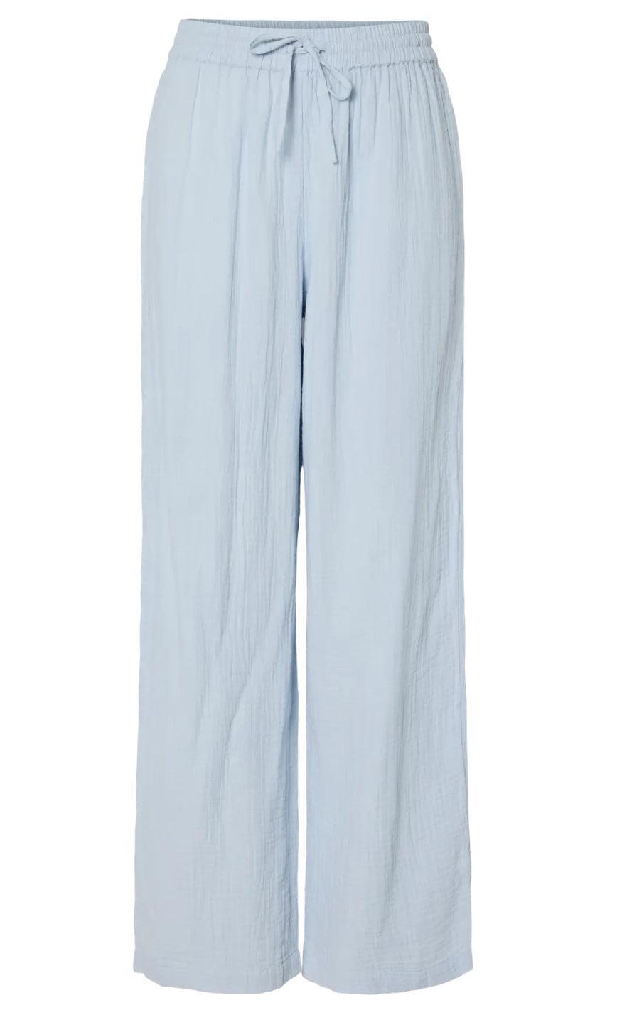 Pieces Bukser - Sastina - Cashmere Blue