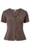 Pieces Cardigan - Gunhild - Coffee Quartz