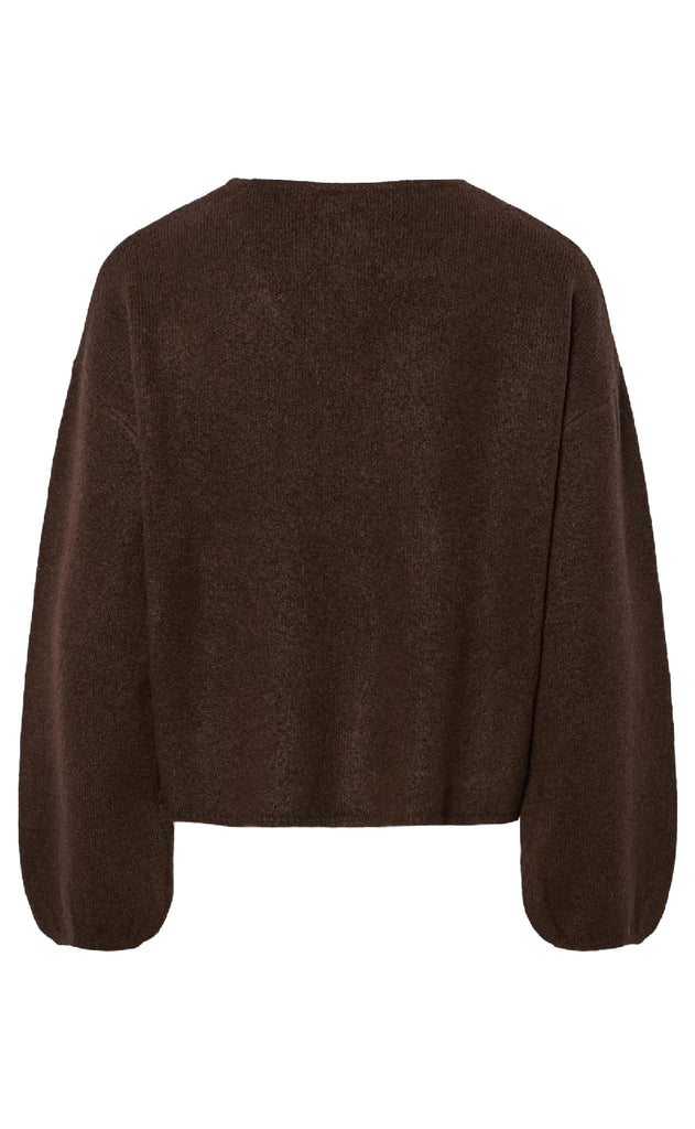 Pieces Cardigan - Junna - Hot Fudge