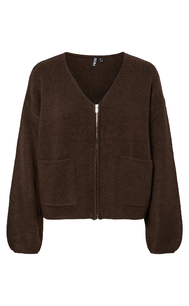 Pieces Cardigan - Junna - Hot Fudge