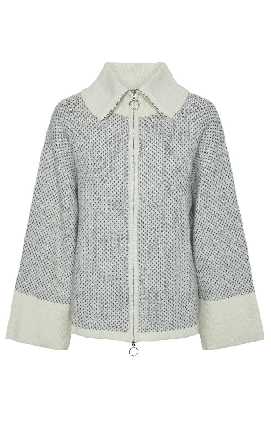 Pieces Cardigan - Nordic LS - Birch Magnet