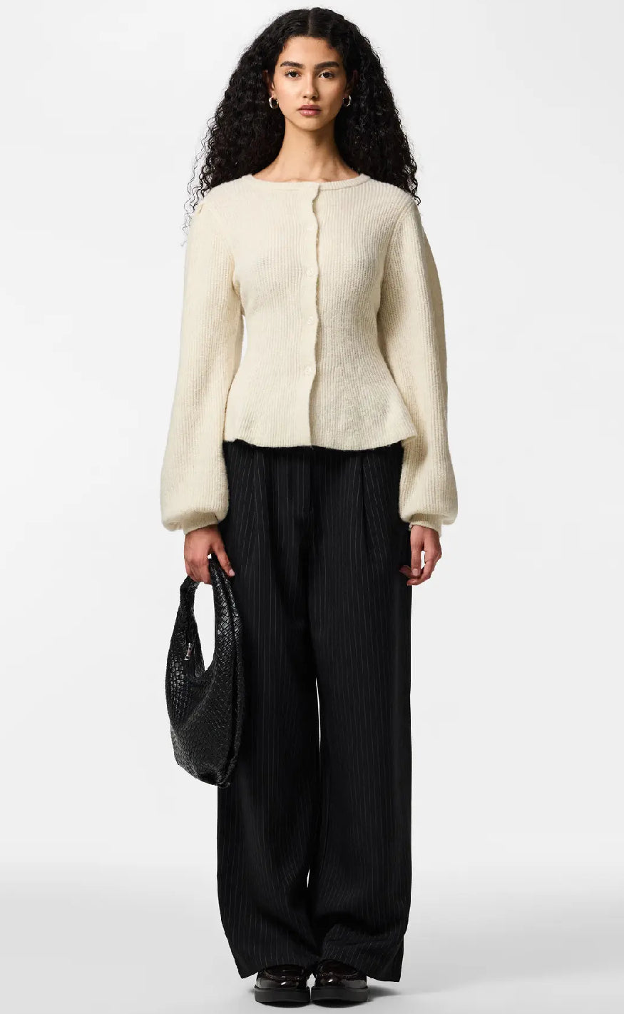 Pieces Cardigan - Silly - Birch Melange