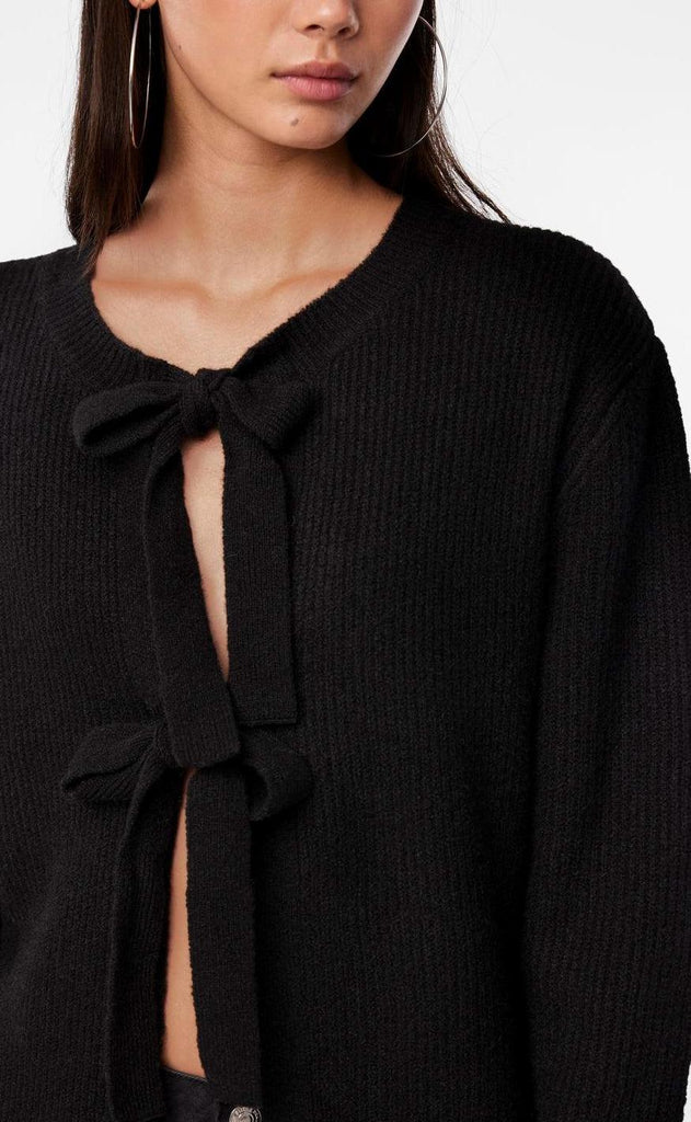 Pieces Cardigan - Silly - Black